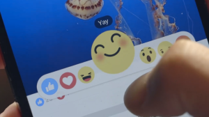 reactions facebook emoji