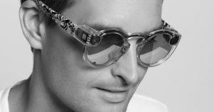 CEO Evan Spiegel donning Spectacles