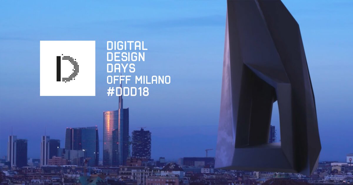 La terza edizione dei Digital Design Days, una full immersion nel design digitale